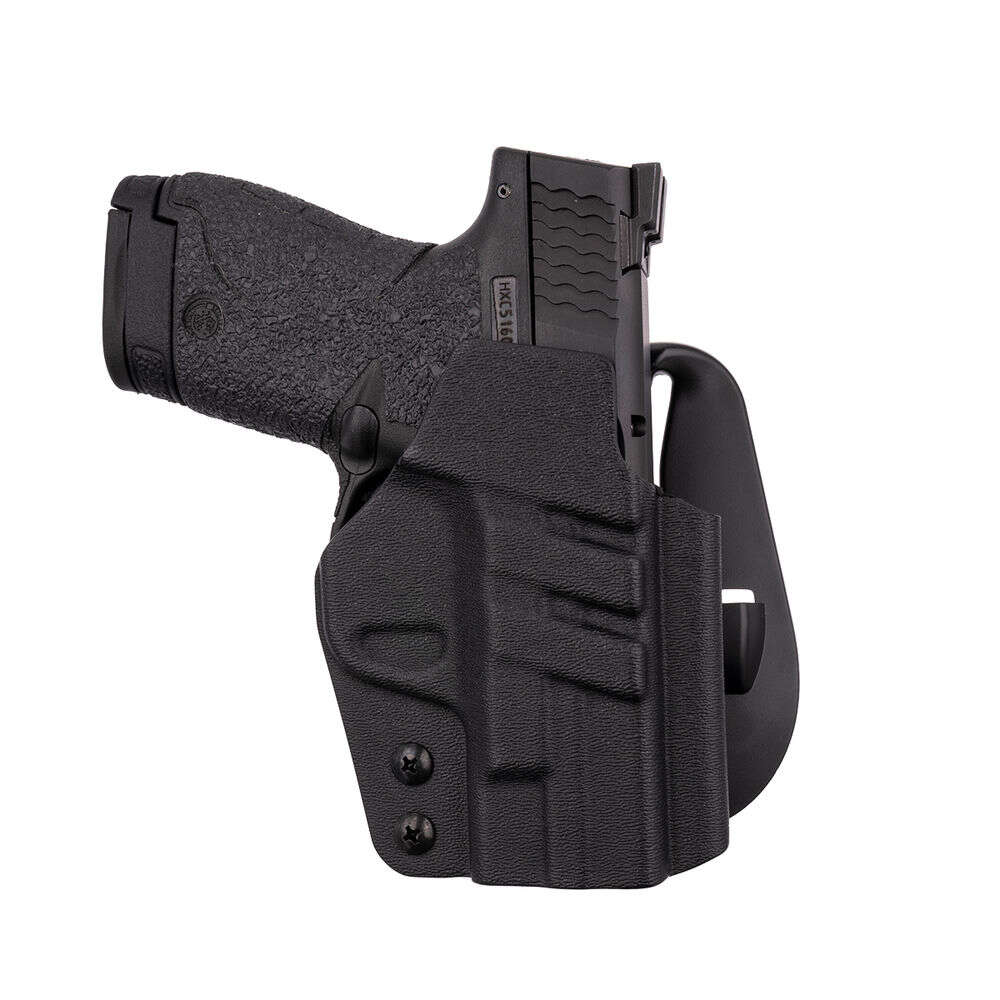 Holsters 1791 Gunleather 1791 TAC-PDH-OWB-SHIELD-BLK-R   TACT PADDLE SHIELD